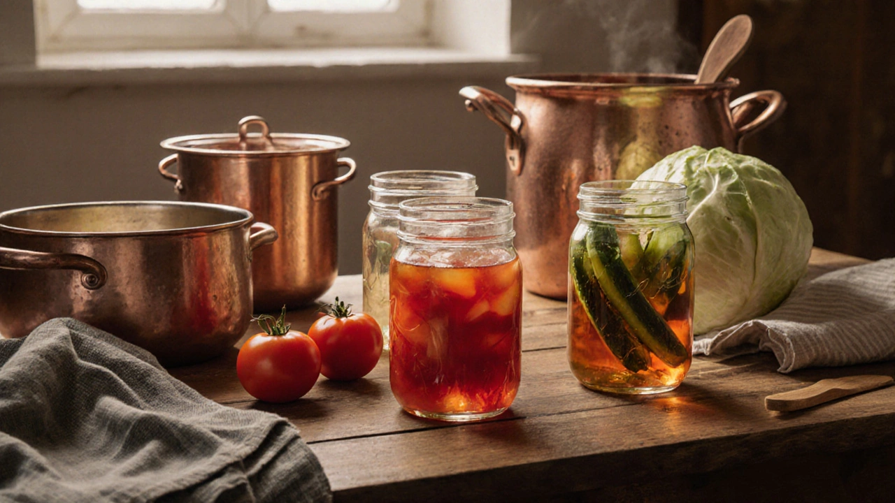 Какие методы консервирования применяют для переработки овощей и плодов?